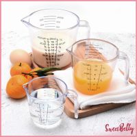 Sweet Belly  ถ้วยตวง ทนร้อน เหยือกตวง ถ้วยตวงพลาสติก มีด้ามจับ  Graduated measuring cup สปอตสินค้า