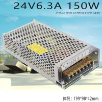 Switching Power Supply Light Transformer AC110V 220V To DC 24V 6.3A 150W Power Supply Source Adapter For Led Strip Electrical Circuitry Parts