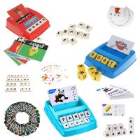 Kids Matching Letter Games Educational Toys Vocabulary Cards Spelling Words Mathematics Learning Early Education Language Toys Flash Cards