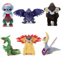 20ซม. ของแท้ Pokemon Alcremie Rayquaza Gengar Cresselia Corviknight Plush ของเล่นอะนิเมะ TOMY ตุ๊กตาหมอนตุ๊กตา Kawaii ของขวัญ