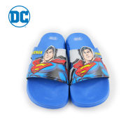 Shou Group Kids Filon Sandals with Superman pattern Blue Colour รองเท้าแตะสวมไฟล่อนสำหรับเด็ก ลายซูเปอร์แมน สีน้ำเงิน