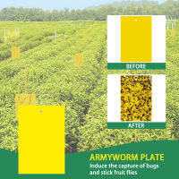 Yegbong Yellow Board Double-Sided Sticky Card Insect Trap Board Blue Board Thrips Greenhouse Orchard Killing Small Flying Insects Killing Fruit Flies