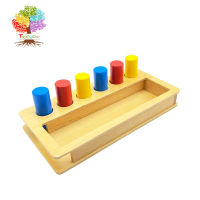 Treeyear Learning Educational Toddler Imbucare Peg Box Montessori Infant Toddler Materials Kid toys