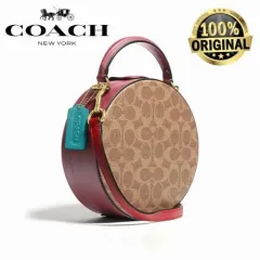 Coach 79251 Hadley Hobo 21 In Signature Canvas Tan Rust – Balilene