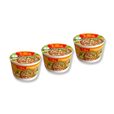 สินค้ามาใหม่! ไวไวชาม บะหมี่กึ่งสําเร็จรูป รสต้มยำสูตรดั้งเดิม 70 กรัม x 3 ถ้วย Waiwai instant Noodle Original Tom Yum 70 g x 3 Bowls ล็อตใหม่มาล่าสุด สินค้าสด มีเก็บเงินปลายทาง