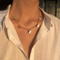 【DT】hot！ Necklace Clavicle Choker Chain 2023 Fashion collares Jewelry Female Accessories