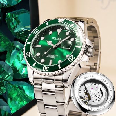 【July hot】 ghost automatic mechanical watch hollow mens luminous calendar waterproof butterfly buckle authentic