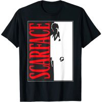 Scarface Black and White Movie Poster Graphic T-Shirt