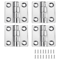 4Piece Heavy Duty Stainless Steel Boat Hinges (50Mm X 50 Mm) Marine Grade Hinges