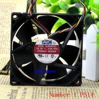 Newprodectscoming CPU Cooler Fan For 80mm 80x80mmx25mm DL08025R12U PS14 PS27 PS47 Hydraulic Bearing PWM Cooling 12V 0.50A 4 Pins 3600RPM