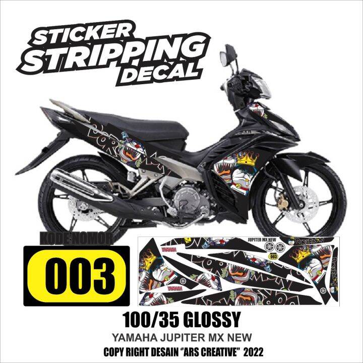 Cod Striping Decal Yamaha Jupiter Mx Sticker Decal Jupiter Mx