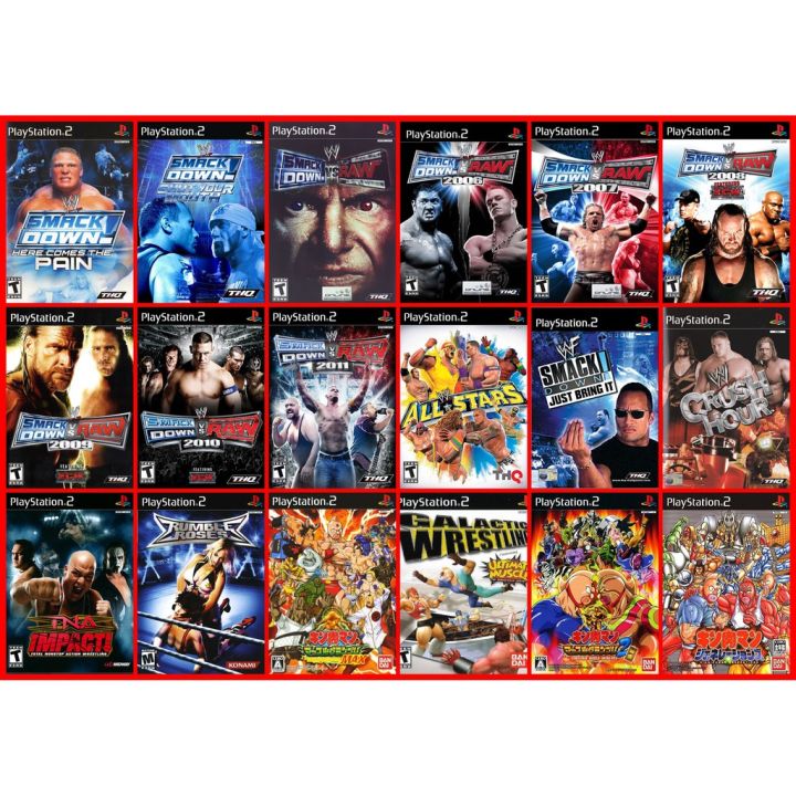 wwe-wwf-kinnikuman-รวมเกมส์มวยปล้ำ-ps2-เพลย์สเตชั่น-2