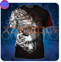 【 xzx180305 】Personalized Custom Name The Wolf 3D all over prints t shirt style 7