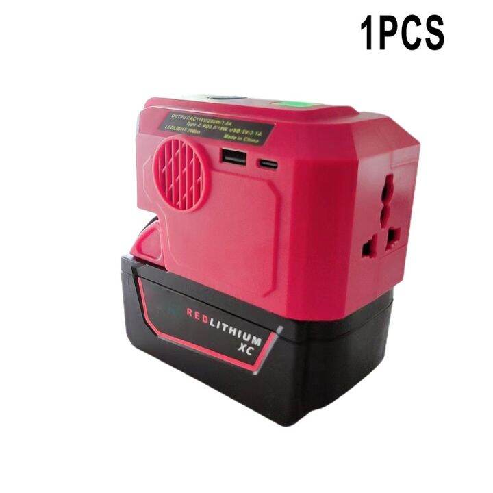 USB Milwaukee Inverter 200W Battery DC 1820V For Milwaukee Power