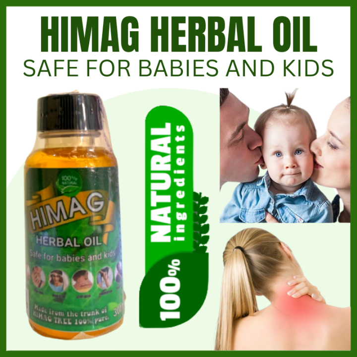 HIMAG HERBAL OIL SAFE for BABIES and KIDS 30ML Lazada PH