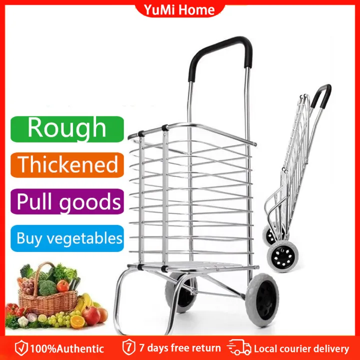 Folding Shopping Trolley Shopping Cart Shopping Pull Cart Shopping