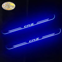 NEW Acrylic Moving LED Welcome Pedal Car Scuff Plate Pedal Door Sill Pathway Light For Honda CR-Z CRZ 2010 - 2018