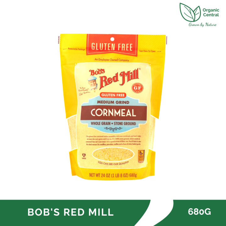 Bobs Red Mill Gluten Free Medium Grind Cornmeal 680g Lazada Ph 8390