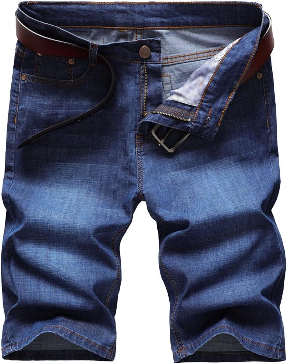 mens-casual-straight-leg-jeans-shorts-loose-below-knee-long-jean-short-comfortable-stretchy-slim-fit-denim-short-pant-dark-blue-4-34
