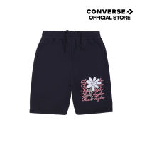 Converse กางเกงขาสั้น คอนเวิร์ส SCRIPT STAR GROW TOGETHER SHORTS BLACK  UNISEX  (10025435-A02) 1325435AU3BKXX