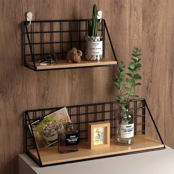 1Pc Modern Wall Mounted Magazines Newspaper Storage Rack Home