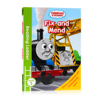 Thomas and friends fix and mend English original graded reading entry level reading ladder level 1 English story picture book childrens picture book 3-5 years old