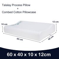 Purenlatex 93% TALALAY กระบวนการละลายหมอนยางธรรมชาติบริสุทธิ์เยียวยาคอป้องกันกระดูกสันหลังอุปกรณ์ดูแลสุขภาพหมอนรักษากระดูก