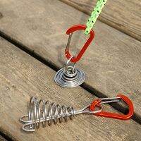 4 Pieces Of Outdoor Deck Nail Tent Wind Rope Adjustment Buckle Board Clearance Camp Anchor Bolt Camping Accessories