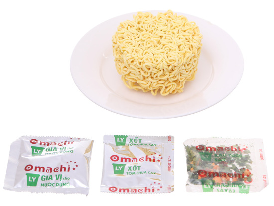 Mì omachi dinh dưỡng xốt tôm chua cay ly 68g - ảnh sản phẩm 4