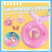 free shipChildren s Swimming Ring Mermaid Inflatable Swimming Float for