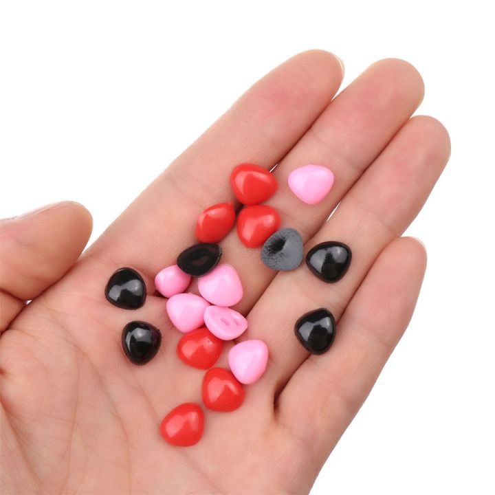yf-hot-100pcs-plastic-noses-safety-parts-buttons-dolls-crafts-accessories
