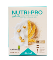 NUTRI PRO นูทริโปร เวย์โปรตีนสกัดจากถั่วเหลือง( 1 กล่อง )