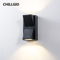 CHILLGIO Waterproof Outdoor Led Light Minimalism Garden Ho Aluminum External Interior Nordic Lighting IP65 Indoor Modern Lamp