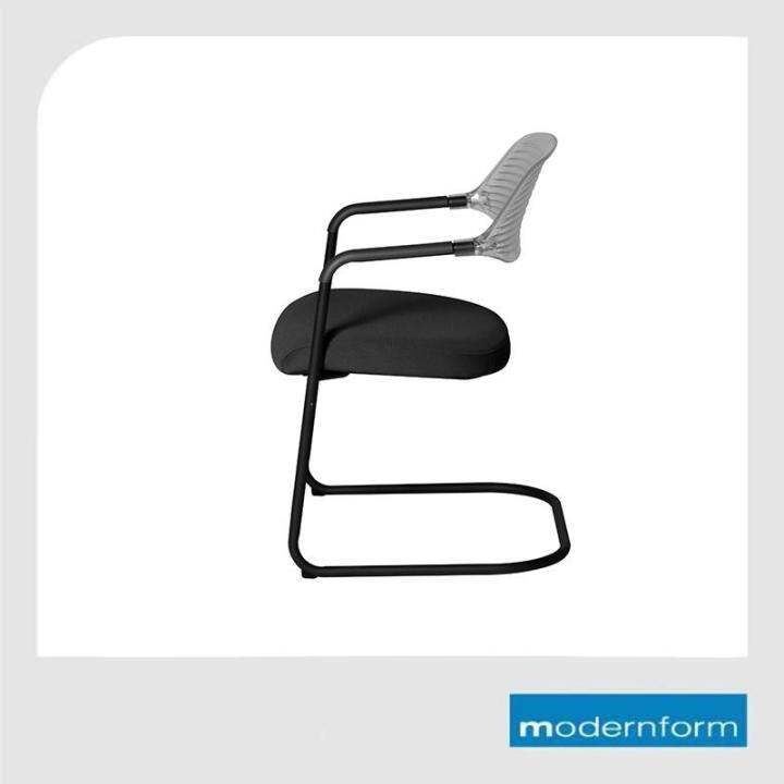 modernform-เก้าอี้-visitor-รุ่น-era-c-ดีไซน์โฉบเฉี่ยว-ด้วยเหล็กท่อกลม-ทำสีพาวเดอร์โค้ด-เบาะนั่งนุ่มสบาย-เติมเต็มสไตล์ให้มุมออฟฟิตได้เท่าที่ต้องการ-สีดำ