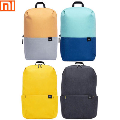 Xiaomi 7L กระเป๋าเป้สะพายหลังสีจับคู่กันน้ำที่มีสีสันกีฬากระเป๋าหน้าอก U Nisex ผู้ชายและผู้หญิงท่องเที่ยวตั้งแคมป์นักเรียนการจัดเก็บขนาดเล็ก