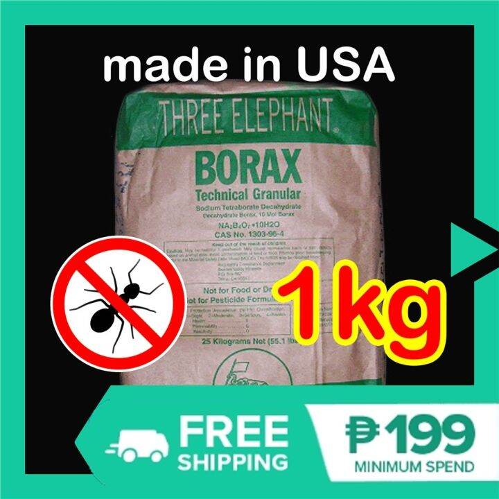 COD 1kg BORAX POWDER ANT KILLER Cockroach Termite Made in Activat