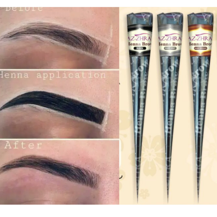 LONGLASTING HENNA EYEBROWS LIKE EYEBROWS EMBROIDERY / EYEBROWS Henna