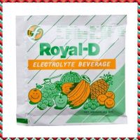 (10 ซอง) Royal-d รอแยล ดี เครื่องดื่มเกลือแร่ รสผลไม้รวม Royal d