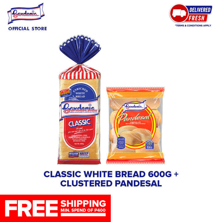 Gardenia Classic White Bread 600g + Clustered Pandesal Lazada PH
