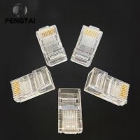 【】 PC Helpers MALL หัวคริสตัล2021 RJ45สำหรับ Cat6ตัวเชื่อมต่อสายเคเบิลผ่านสายอีเทอร์เน็ตปลั๊กโมดูลเครือข่าย45หัวคริสตัล Cat6