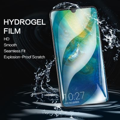 SmartDevil Screen Protector For HUAWEI P30 Pro P20 P40 Hydrogel Film Full Cover for Huawei Mate 30 20X Pro High definition Film Drills Drivers