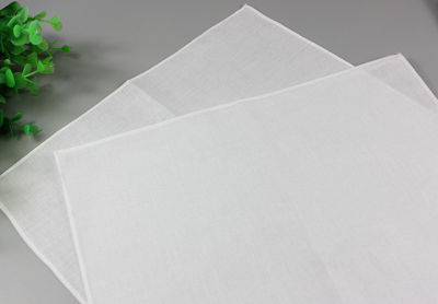 20PCS DIY handmade graffiti cotton handkerchief white cloth napkins woman wedding gifts wedding decoration cloth napkins