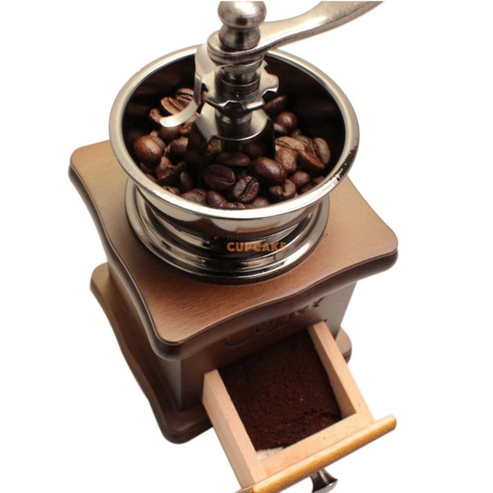 cfa-เครื่องบดกาแฟ-แบบไม้-ตลาสสิก-เฟืองเซรามิค-เครื่องบดเมล็ดกาแฟ