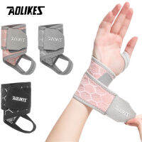 AOLIKES สายรัดข้อมือแบบใหม่รองรับไฟ Relief ข้อมือมีหลุมสายรัดข้อมือพอดีกับขวาซ้ายที่ป้องกันข้อมือ