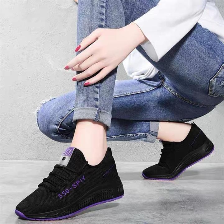 KOREAN FASHION RUNNING RUBBER SHOES FOR WOMEN #550 | Lazada PH