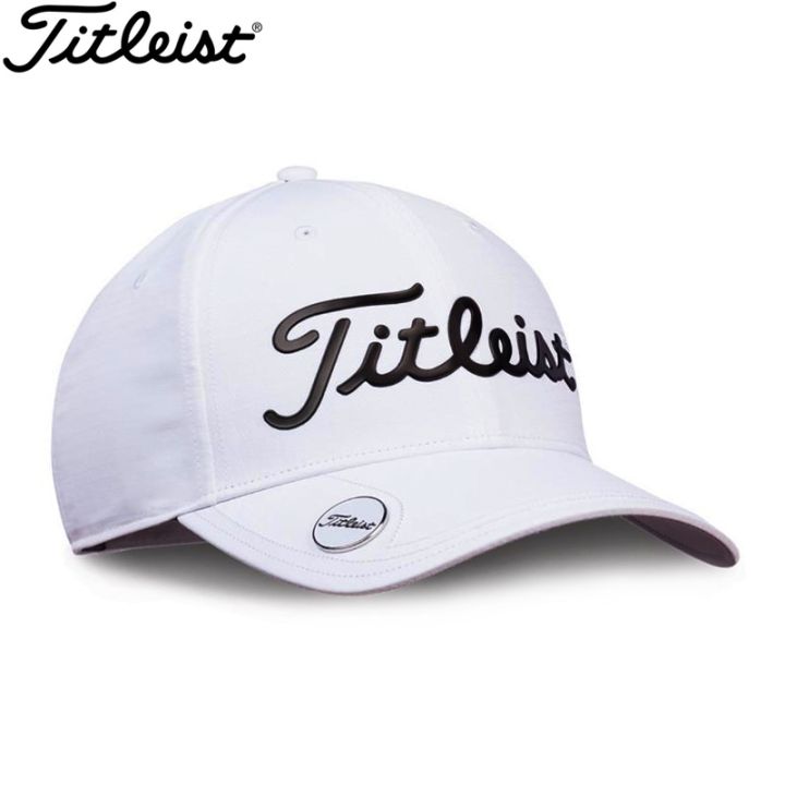 titlesit-ขายของแท้หมวกกอล์ฟผู้ชายและผู้หญิงที่มีหมวกเครื่องหมายหมวกกอล์ฟผ้าแห้งเร็ว