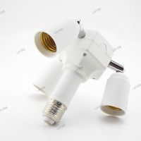 Adjustable E27 To 4 E27 Bulbs Base Splitter Socket Led Lamp Base Light Holder Adapter Converter 4 Heads For Led Light YB8TH