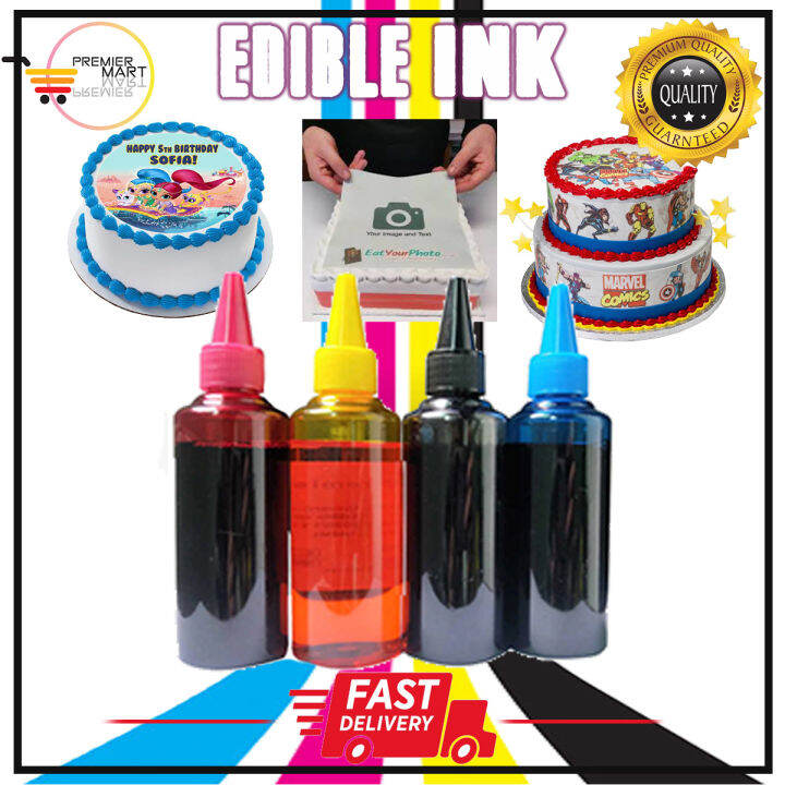 Edible Refill Ink 100ml Edible Ink, Edible Image Printer Ink, Edible
