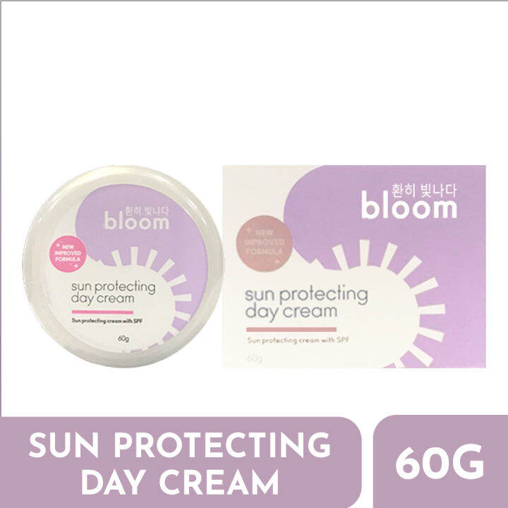 BLOOM Sun Protecting Day Cream 60g (NEW) Lazada PH