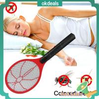 OKDEALS ใหม่ พลังงานแบตเตอรี่ ไล่แมลง นักฆ่ายุง อิเล็กทรอนิกส์ Bug Zapper Racket แมลงวัน